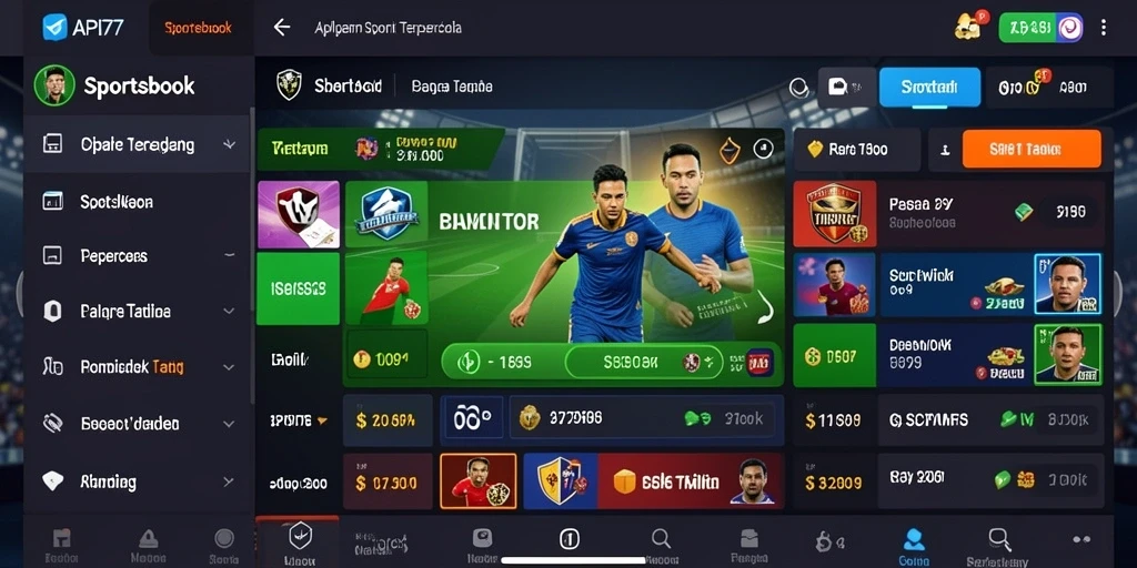 Tampilan utama dari API77 dengan pengalaman taruhan yang mengasyikkan.