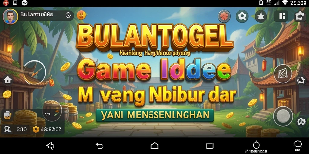 Tampilan gameplay BULANTOGEL yang mengasyikkan dan menghibur.