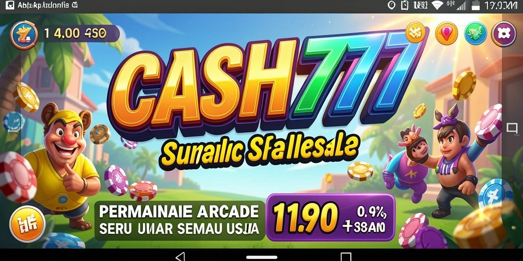 Tampilan gameplay CASH777 yang seru dan penuh tantangan.