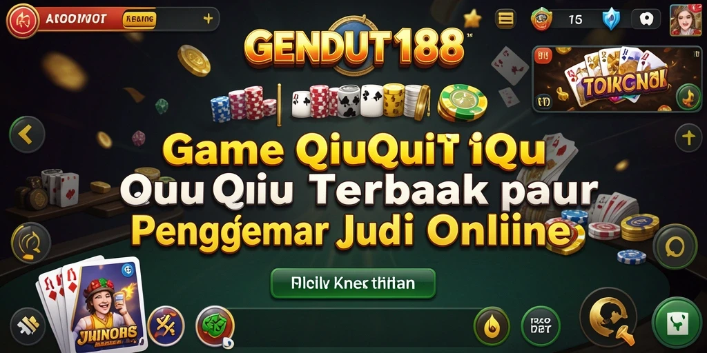 Tampilan permainan QiuQiu yang menarik dan interaktif.