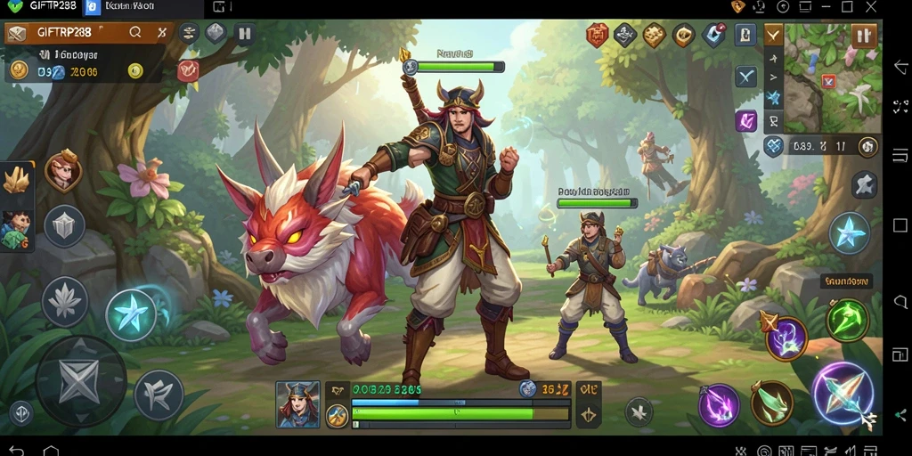 Tampilan gameplay RPG yang seru dan interaktif.