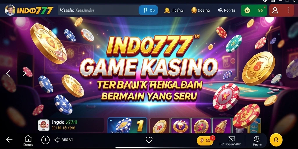 Screenshot gameplay Kasino dari INDO777 yang menampilkan momen seru.