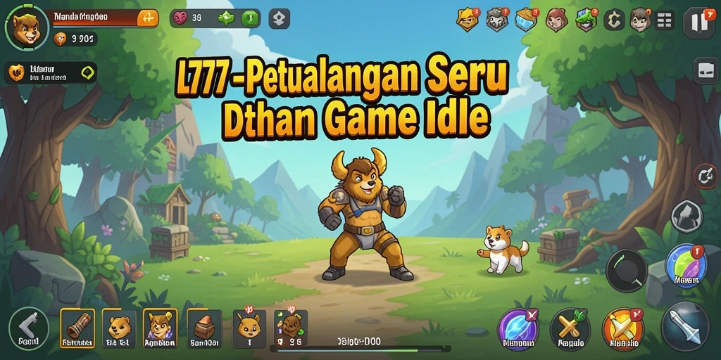 Tampilan gameplay L777 yang menarik dengan mekanisme Idle.