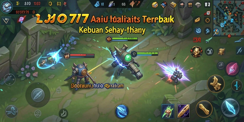 Tampilan antarmuka LJO777 yang menawan dan fungsional.