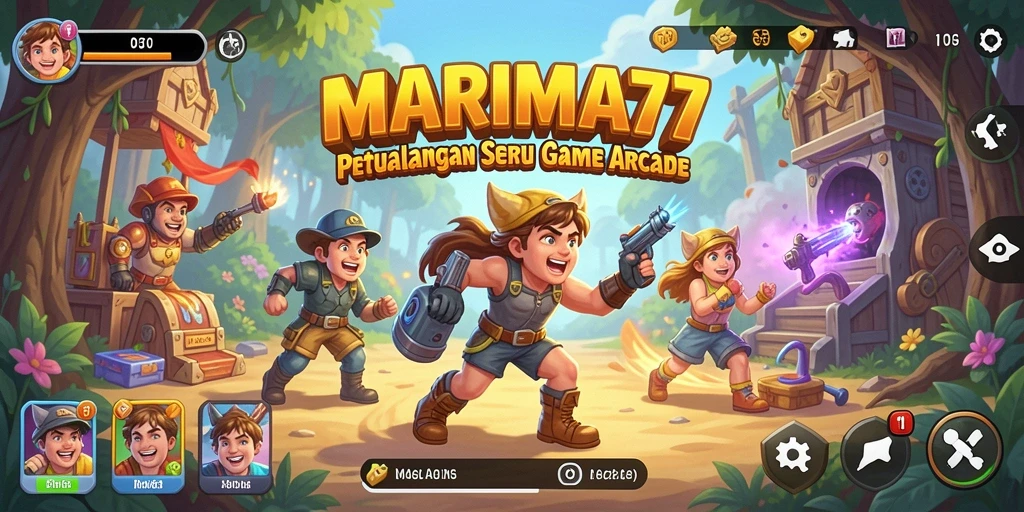Tangkapan layar gameplay MARIMA77 menampilkan aksi cepat dan grafik yang menarik.