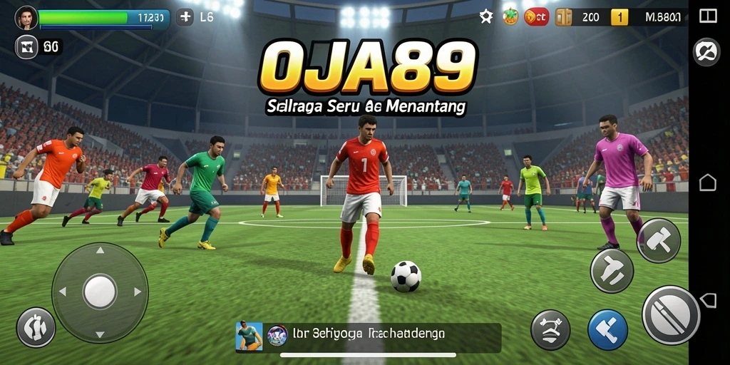 Screenshot utama OJA89 menampilkan gameplay yang seru dan realistis.