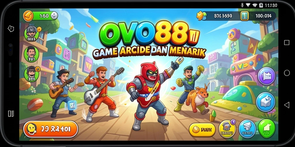 Tangkapan layar OVO88 menunjukkan gameplay penuh aksi yang mengasyikkan.