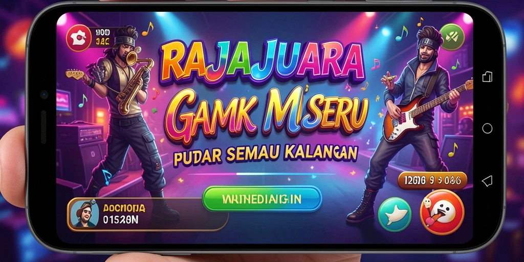 Tampilan gameplay RAJAJUARA yang menawan dan interaktif.