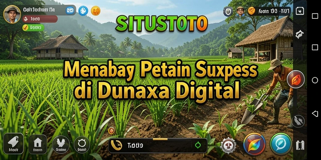 Screenshot SITUSTOTO memperlihatkan keseruan pertanian digital.