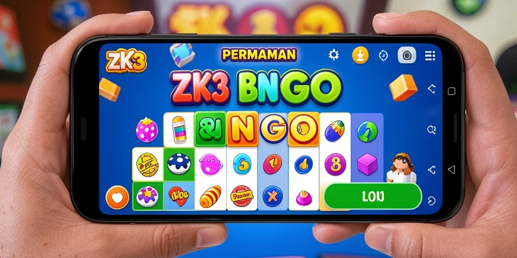 Tampilan gameplay Bingo ZK3 yang menarik dan seru.